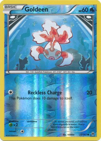 Goldeen 27/162 - Reverse Holo