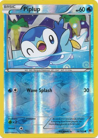 Piplup 36/162 - Reverse Holo