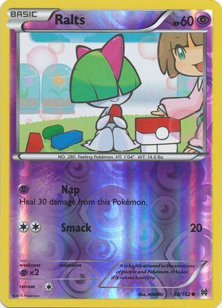 Ralts 68/162 - Reverse Holo