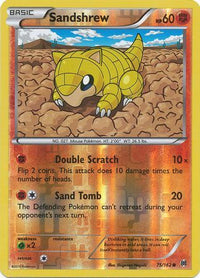 Sandshrew 75/162 - Reverse Holo-Kantocards