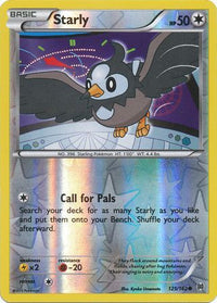 Starly 125/162 - Reverse Holo-Kantocards