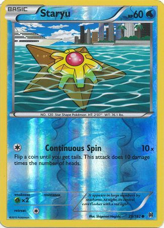 Staryu 29/162 - Reverse Holo
