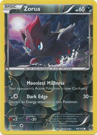 Zorua 89/162 - Reverse Holo-Kantocards