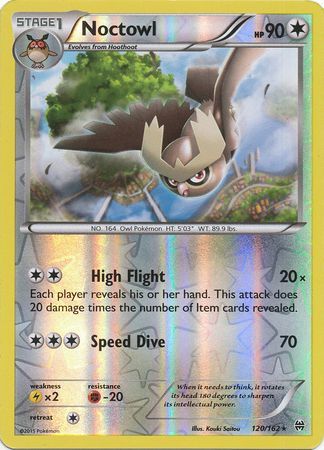 Noctowl 120/162 - Reverse Holo