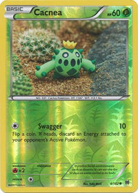 Cacnea 4/162 - Reverse Holo-Kantocards