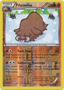 Piloswine 81/162 - Reverse Holo-Kantocards