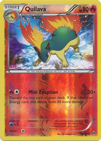 Quilava 19/162 - Reverse Holo