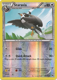 Staravia 126/162 - Reverse Holo-Kantocards