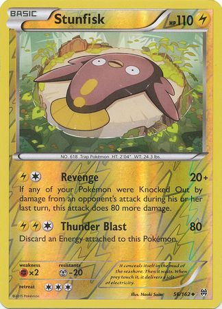 Stunfisk 56/162 - Reverse Holo