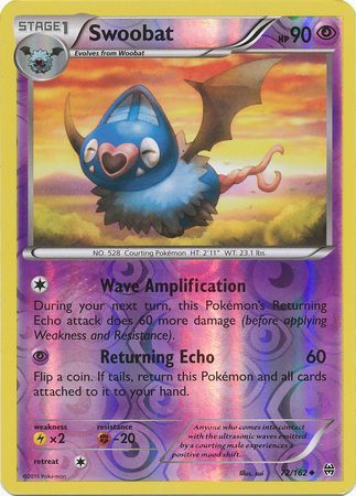Swoobat 72/162 - Reverse Holo