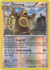 Ursaring 122/162 - Reverse Holo-Kantocards