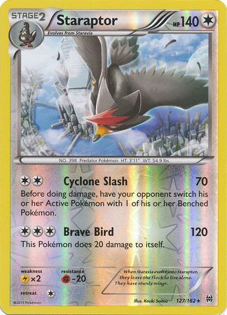 Staraptor 127/162 - Reverse Holo