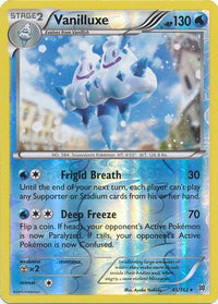 Vanilluxe 45/162 - Reverse Holo-Kantocards