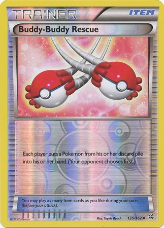 Buddy-Buddy Rescue 135/162 - Reverse Holo