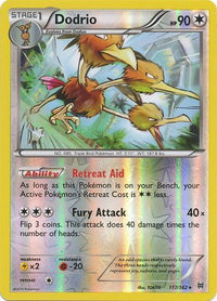 Dodrio 117/162 - Reverse Holo-Kantocards