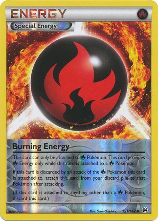 Burning Energy 151/162 - Reverse Holo