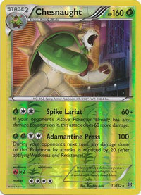 Chesnaught 11/162 - Reverse Holo-Kantocards