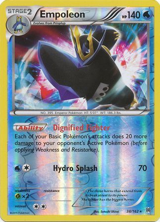 Empoleon 38/162 - Reverse Holo