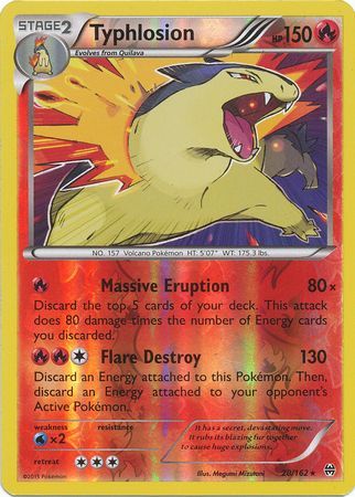 Typhlosion 20/162 - Reverse Holo