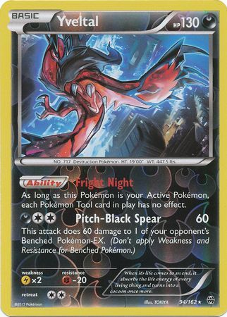 Yveltal 94/162 - Reverse Holo