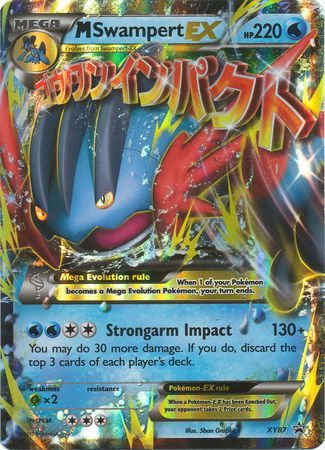Mega Swampert EX XY87-Kantocards