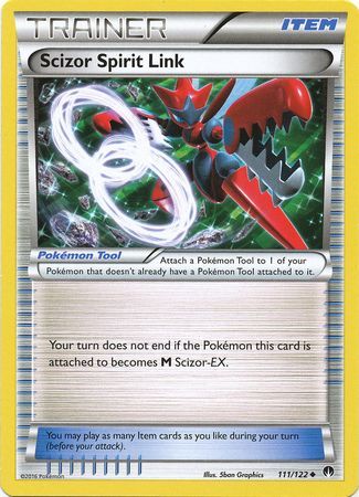 Scizor Spirit Link 111/122-Kantocards
