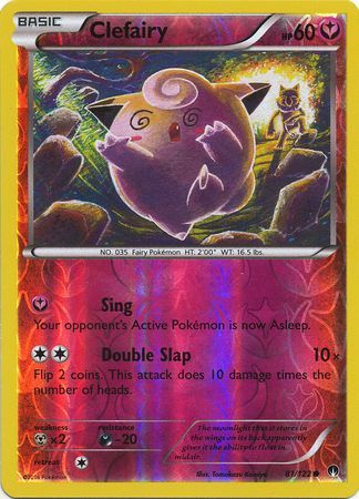 Clefairy 81/122 - Reverse Holo