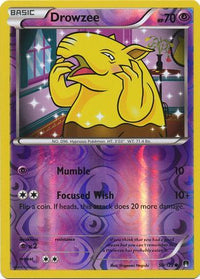 Drowzee 50/122 - Reverse Holo-Kantocards