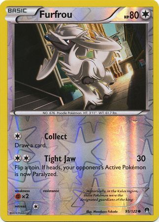 Furfrou 95/122 - Reverse Holo