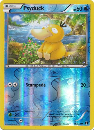 Psyduck 16/122 - Reverse Holo