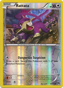 Rattata 87/122 - Reverse Holo-Kantocards