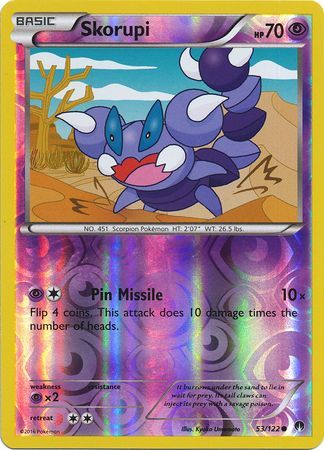 Skorupi 53/122 - Reverse Holo