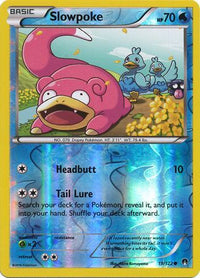 Slowpoke 19/122 - Reverse Holo-Kantocards