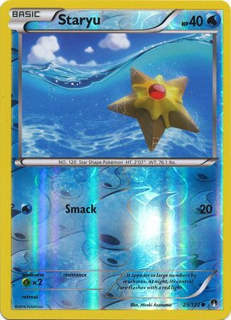 Staryu 25/122 - Reverse Holo