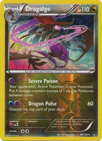 Dragalge 86/122 - Reverse Holo-Kantocards