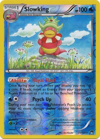 Slowking 21/122 - Reverse Holo