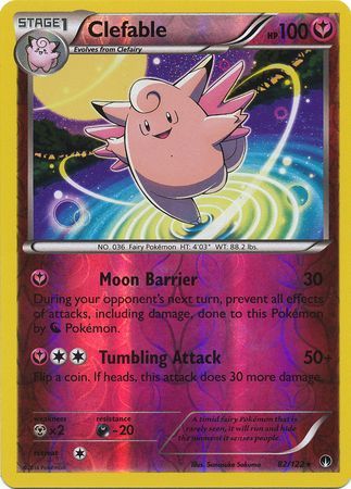 Clefable 82/122 - Reverse Holo