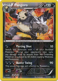 Pangoro 75/122 - Reverse Holo-Kantocards