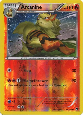Arcanine 11/122 - Reverse Holo