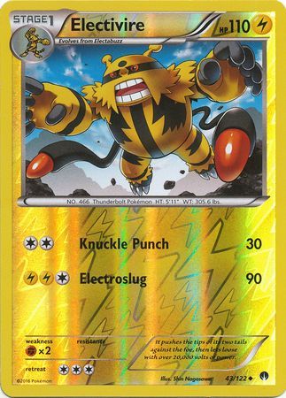 Electivire 43/122 - Reverse Holo