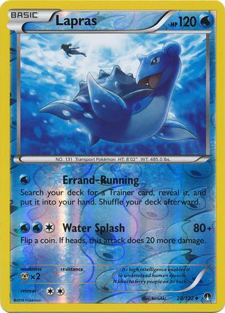 Lapras 28/122 - Reverse Holo