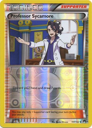 Professor Sycamore 107/122 - Reverse Holo