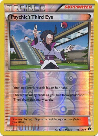 Psychic's Third Eye 108/122 - Reverse Holo