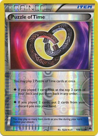 Puzzle of Time 109/122 - Reverse Holo-Kantocards