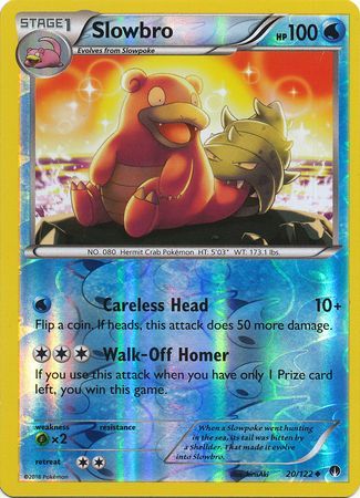 Slowbro 20/122 - Reverse Holo
