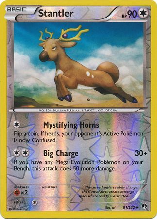 Stantler 91/122 - Reverse Holo