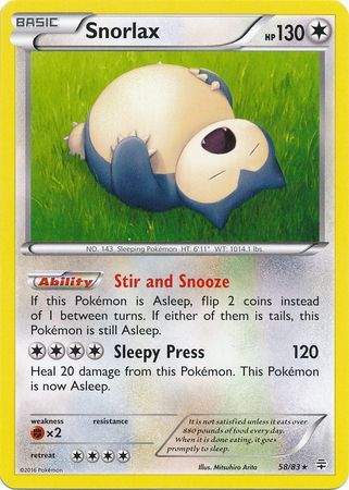 Snorlax 58/83