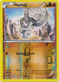 Machop 40/83 - Reverse Holo-Kantocards