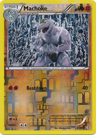 Machoke 41/83 - Reverse Holo