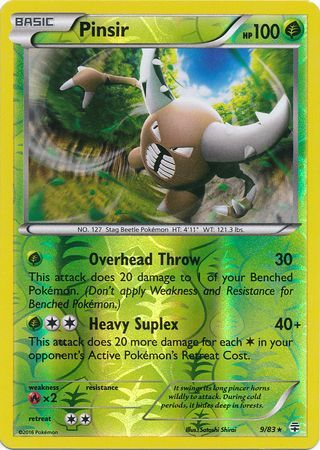 Pinsir 9/83 - Reverse Holo